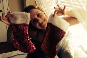 sequin christmas stockings